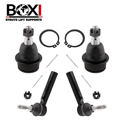 #ad 4pcs Front lower Ball Joints Outer Tie Rods for Sebring 2007 2010 200 2011 2014 $28.49