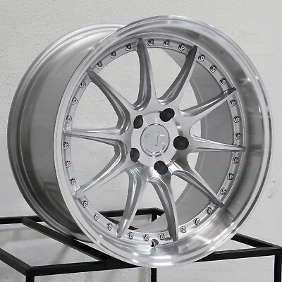 #ad Aodhan DS07 DS7 19x9.5 5x114.3 15 Silver Machined Wheel 19quot; inch Alloy Rim 73.1 $254.75