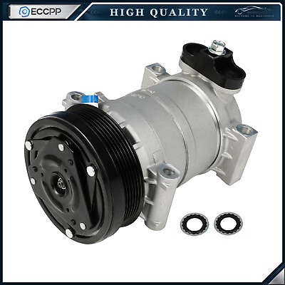 #ad A C AC Compressor And Clutch For Chevrolet GMC Trucks 1996 1999 CO 20151C $135.75