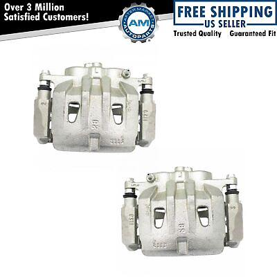 #ad New Front Disc Brake Caliper with Bracket amp; Hardware Pair for Toyota Lexus $115.50