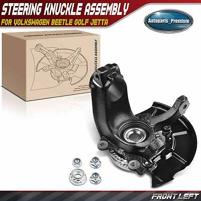 #ad Front RH Steering Knuckle amp; Wheel Hub Bearing Assembly for Volkswagen GolfBeetle $90.99