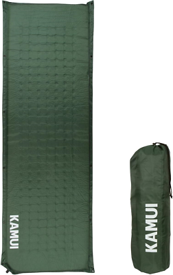 #ad KAMUI Self Inflating Sleeping Pad 2 Inch Thick Camping Pad Connectable with Mu $55.34
