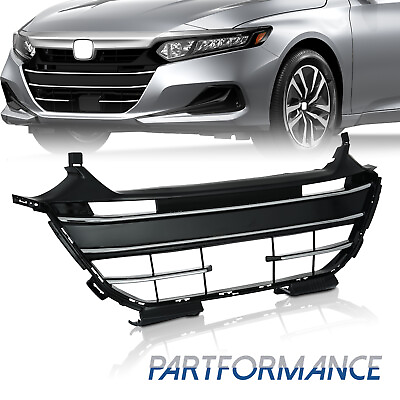 #ad Black Front Lower Bumper Grille Grill For Honda Accord Sedan 2021 2022 2023 $49.99