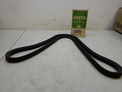 #ad L555 Dayco GPL Premium V Belt Made In USA 55quot; 5 8quot; 5L550 Dayco Belt $8.49