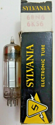#ad 6BN6 6KS6 NOS vacuum tube Sylvania beam discriminator $3.50