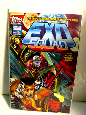 #ad Exo Squad #0 Original Topps Comic Book Bagged Boarded $33.38