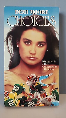 #ad Choices VHS 1992 starring DEMI MOORE Victor French Steve Nichols amp; Paul Carafo $3.75