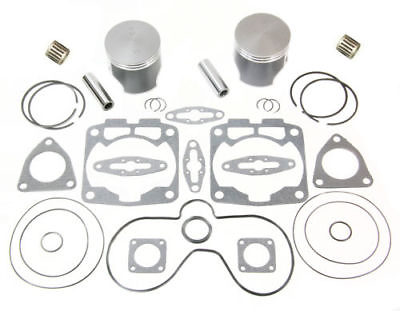 #ad 2002 2006 Polaris 600 Classic SPI Pistons Bearings Top End Gasket Kit 77.25mm $214.95