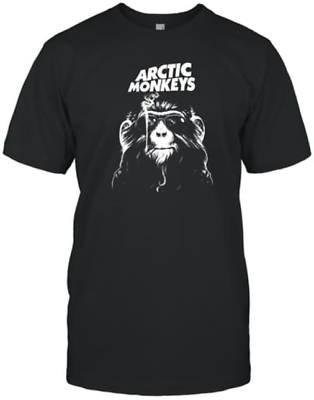 #ad New Arctic Monkeys reprint Fits Shirt Cotton Black T Shirt All size Great Gift $14.50