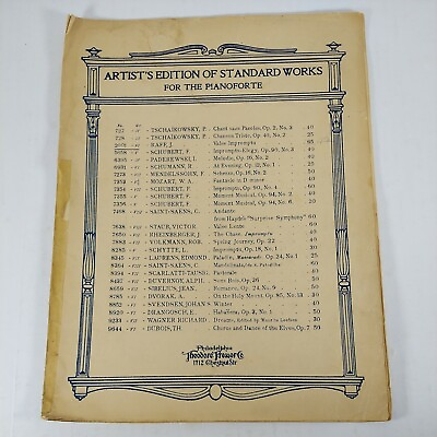 #ad Valse Impromptu A La Tyrolienne Theodore Presser Co 1896 Sheet Music Pianoforte $10.49