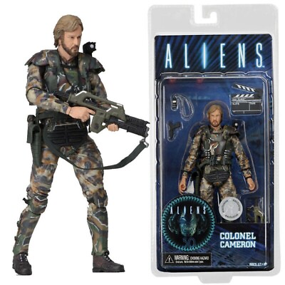 #ad New NECA Alien Director Colonel Cameron Colonial Marine 7quot; Aliens Movie Figure $31.79