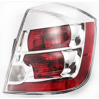 #ad Tail Light Chrome Housing Right Passenger Fits 2007 2009 Nissan Sentra 2.0L $49.64