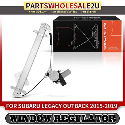 #ad Front Left Driver Window Regulator w Motor for Subaru Outback Legacy 2015 2019 $50.99