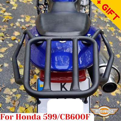 #ad For Honda 599 rear rack CB 600 F Hornet rear luggage rack CB600F 98 06 Bonus $125.99