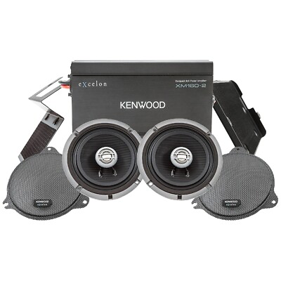 #ad Kenwood Excelon P HD1F Front Amp Package for 2014 Up Harley Davidson Motorcycles $589.00