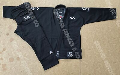 #ad Brand New VA Top Selling Shoyoroll RVCA BJJ Gi Jiu jitsu black Batch#60 With Bag $80.55