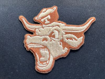 #ad Texas Longhorns Vintage Embroidered Iron On Patch 3.5” X 3” $5.99