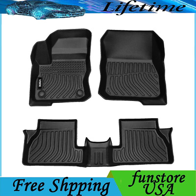 #ad TPE Rubber Floor Mats Liner 3D Molded Front Rear For Ford Focus Focus 2012 2018 $59.99