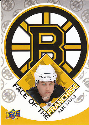 #ad 09 10 UPPER DECK FACE OF THE FRANCHISE #FF6 MARC SAVARD BRUINS *9046 $1.49