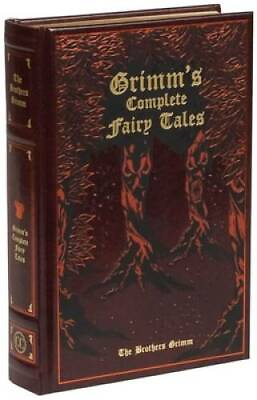 #ad Grimm#x27;s Complete Fairy Tales Leather Bound By Grimm Jacob GOOD $11.96