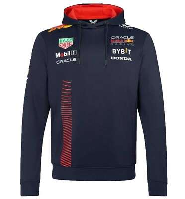 #ad Red Bull Racing F1 Navy Team Pullover Hoodie 2023 $100.00