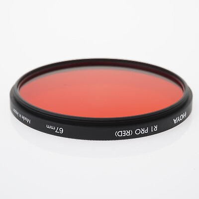 #ad Hoya R1 Pro 67mm screw in red filter $24.95