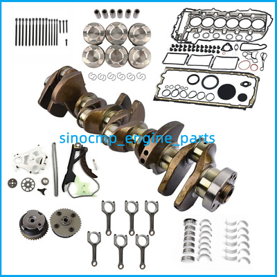 #ad Engine Rebuild Kit Crankshaft For BMW E70 E71 E82 E84 E88 E90 E92 E93 N55B30 3.0 $108.39