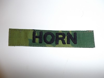 #ad e2220 Vietnam US Army Navy Air Name Tape HORN ERDL Camouflage in country IR14C $20.00
