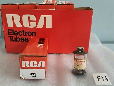 #ad *5 PACK NEW* 922 RCA Photo Vacuum Tubes *VALUE PACKWARRANTY* $35.00