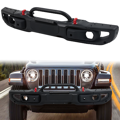 #ad CALLIERT Steel Front Bumper 10th Anniversary Fit 18 23 Jeep Wrangler JL $279.99