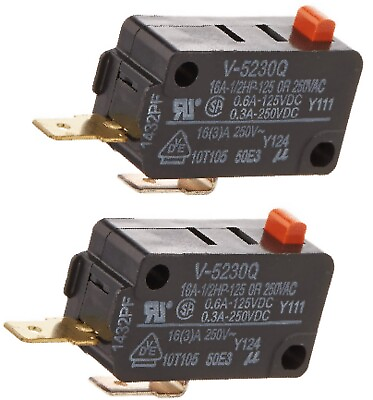 #ad #ad QSWMA168WRZZ Micro Switch Replacement for Jenn Air Samsung Sharp 2 Pack $10.99