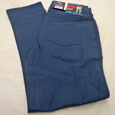 #ad DENALI Midnight Blue Technical Stretch Pants NWT 32 30 NEW MSRP $54 $25.99
