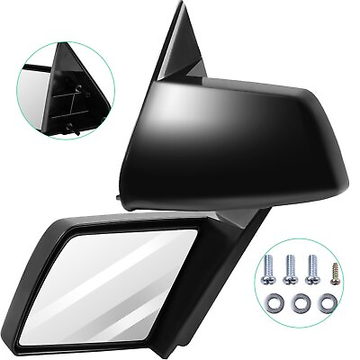 #ad For 88 98 Gmc Chevy Pickup Truck Manual Side Mirrors Left Lh amp; Right Rh $66.74
