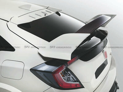 #ad #ad For Honda 15 17 Civic Typ R FK2 Carbon Fiber OE Rear Trunk Spoiler Wing Lip Kits $3038.11
