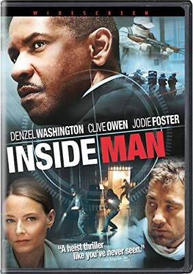 #ad Inside Man Widescreen Edition DVD VERY GOOD $4.08