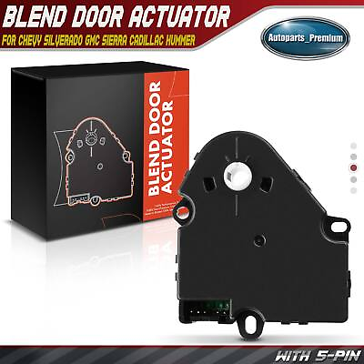 #ad HVAC Blend Door Actuator for Chevy Silverado 1500 2500 Tahoe GMC Sierra Yukon $13.49