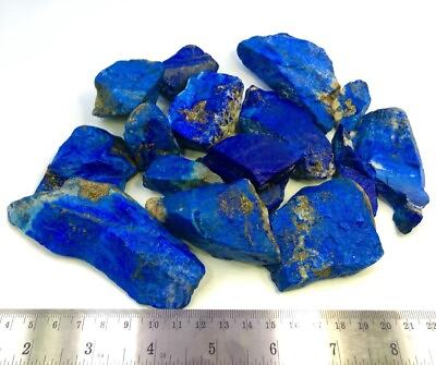 #ad Natural Quality Lapis Lazuli Afghanistan Mine Rough Gemstones 100% Natural Raw $12.95
