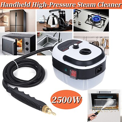 #ad 2500W High Pressure Steam Cleaner Household Car Steam Cleaner Cleaning Machine $44.60