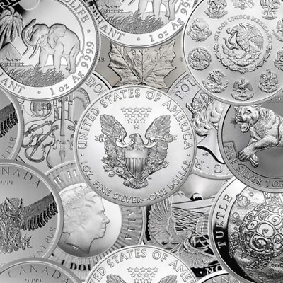 #ad #ad Random Year 1 oz Silver 999 Fine Silver BU Mint of Our Choice $33.43