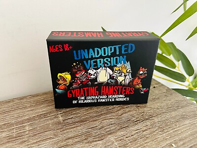 #ad Gyrating Hamsters Unadopted Version Board Game 18 FREE TRACKED POSTAGE AU $79.95