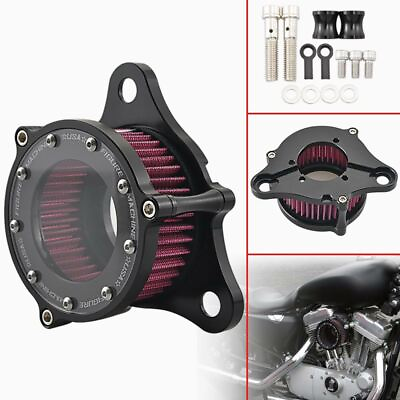 #ad Air Cleaner Intake Filter System Kit For Harley Sportster XL 883 XL 1200 1988 17 $28.59