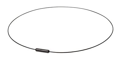 #ad Phiten Titanium Wire Air Necklace Black Black 50cm $42.03