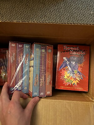 #ad *SEE DESC* Rurouni Kenshin: The Complete Series DVD 2010 22 Disc Set $18.99