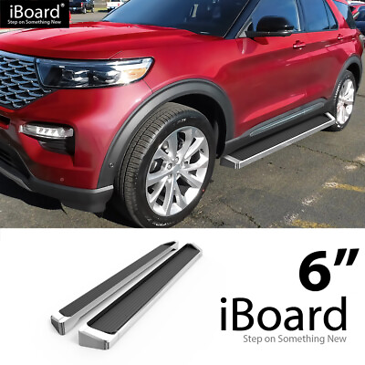 #ad APS Running Board Step 6in Aluminum Silver Fit Ford Explorer SUV 4 Door 20 24 $229.00