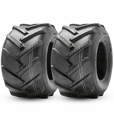 #ad Set Of 2 24x12 12 Lawn Mower Tires 4PR Heavy Duty 24x12x12 Garden Tubeless Tyres $188.00
