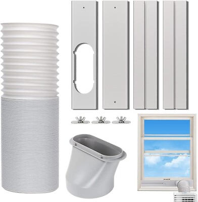 #ad #ad Portable Air Conditioner Window Vent Kit 5.9 Inches 15 Cm Diameter Exhaust Hose… $36.89