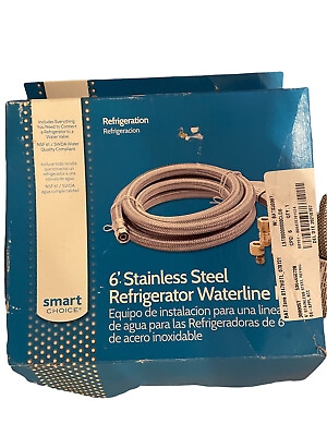 #ad Smart Choice 6’ Refrigerator Water Line Kit $8.00