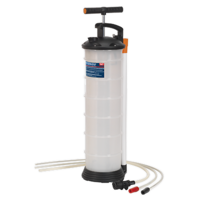 #ad Sealey Vacuum Oil amp; Fluid Extractor Manual 6.5L Garage Workshop DIY GBP 143.94