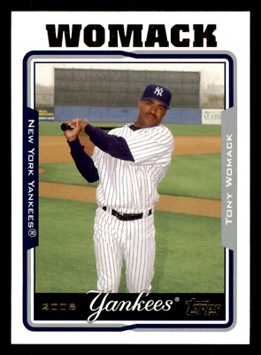 #ad 2005 Topps #491 Tony Womack New York Yankees $1.59