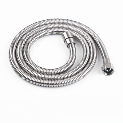 #ad 60 Inch Long Brushed Nickel Flexible Stainless Steel Hose Replacement Universal $10.99